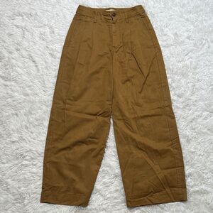 Madewell Women's Brown Wide Leg Pants
